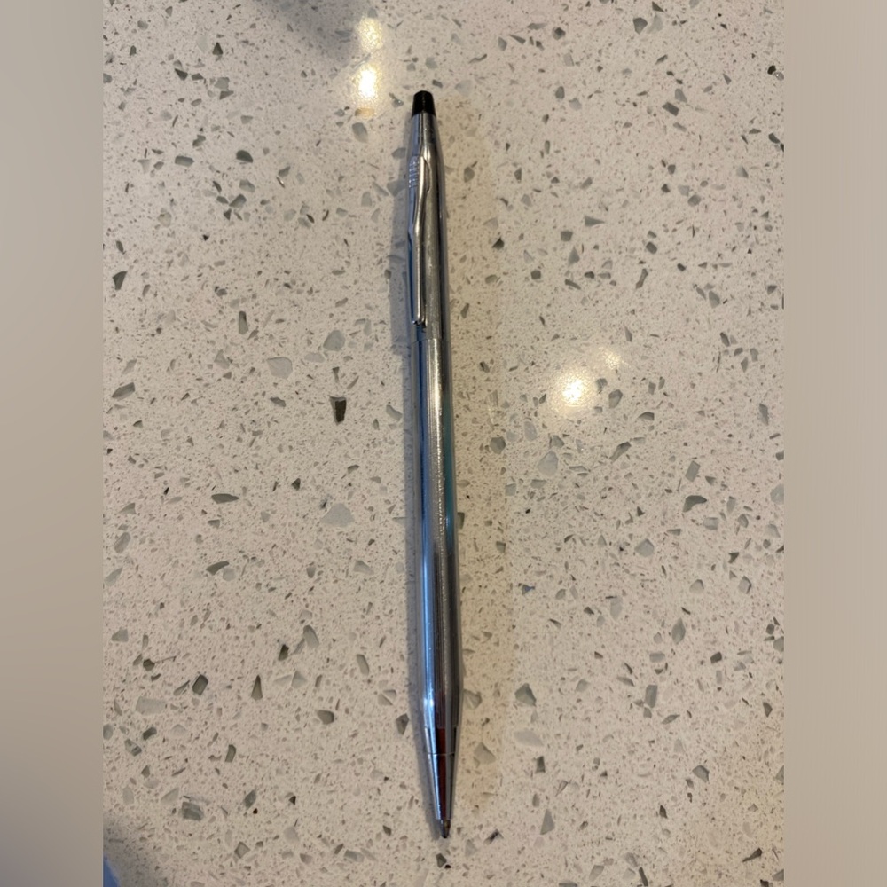 Vintage Cross silver plated ballpoint pen